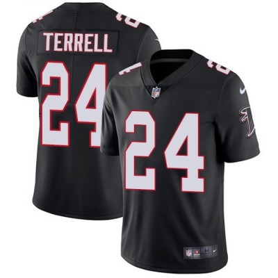 Nike Atlanta Falcons #24 A.J. Terrell Black Alternate Youth Stitched NFL Vapor Untouchable Limited Jersey Youth